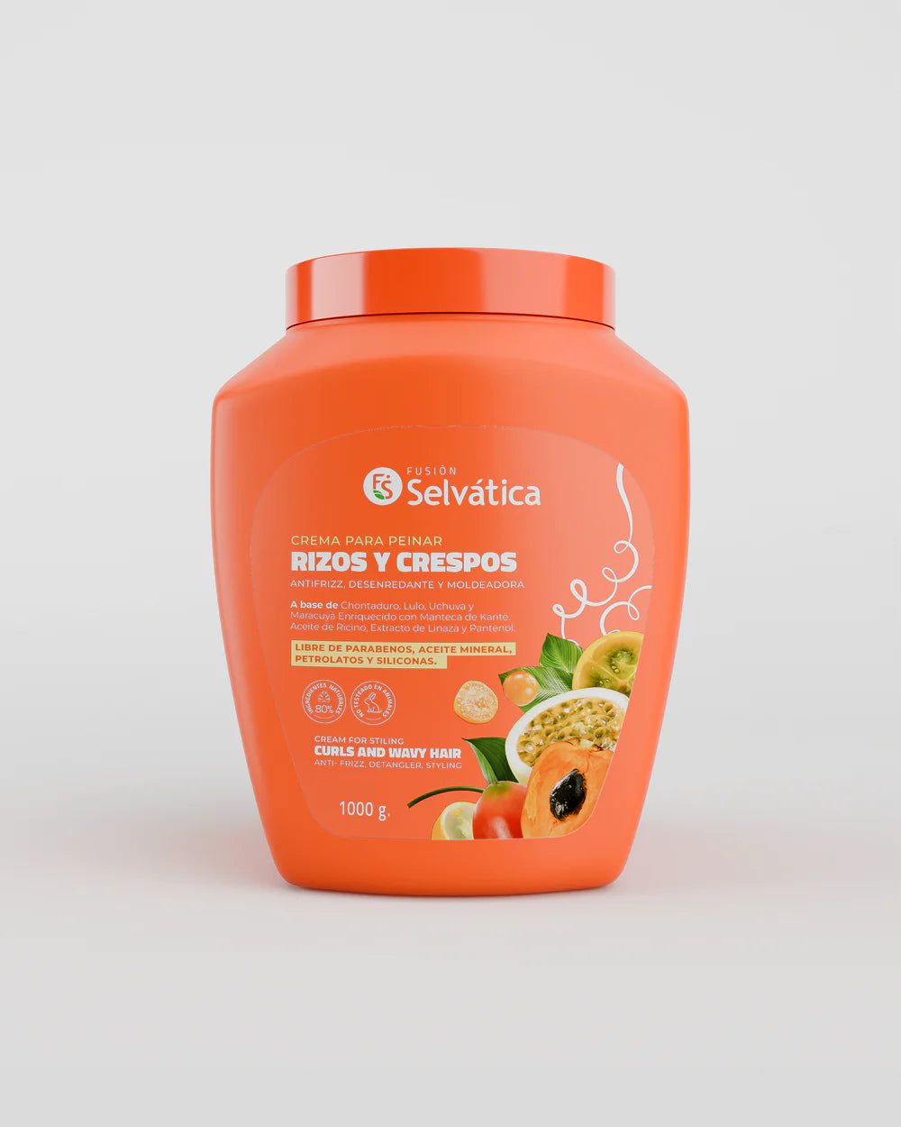 Crema para peinar crespos y rizo Selvática
