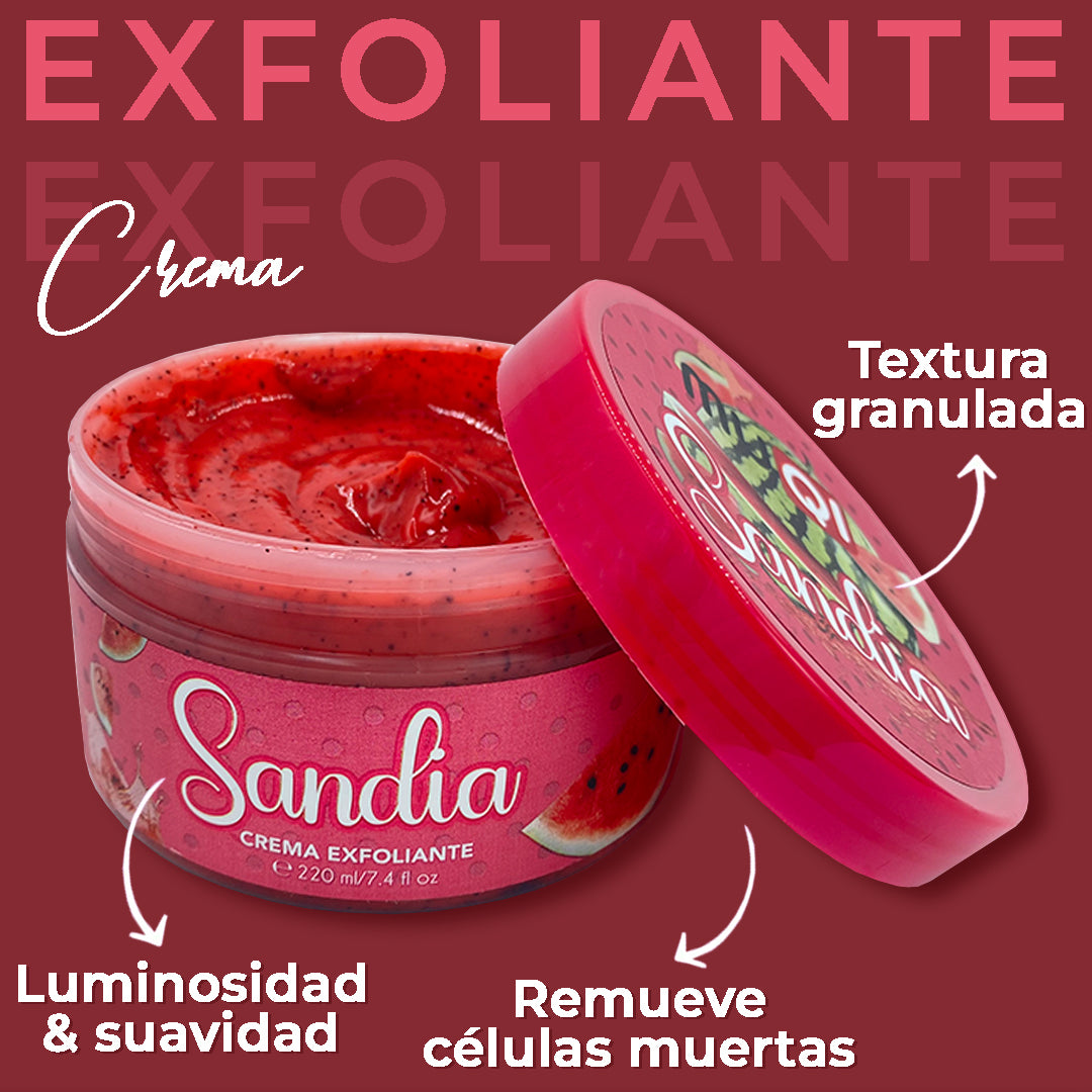 Exfoliante de piel sandía para el cuerpo