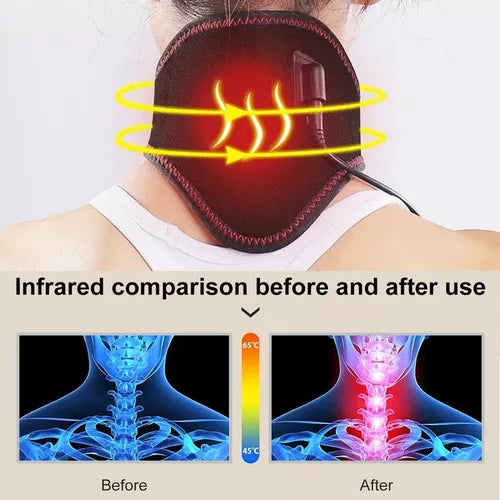 MASAJEADOR CUELLO VIBRACIÓN CALEFACCIÓN