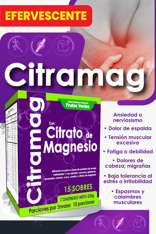Citrato de magnesio en sobre, onis