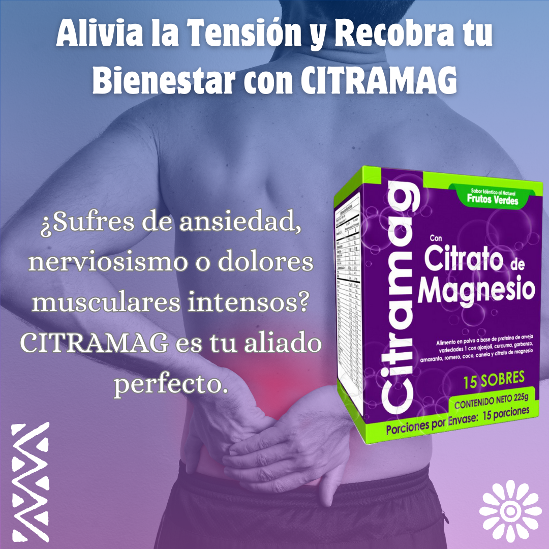 Citrato de magnesio, vitaminas para tomar con Onix Market