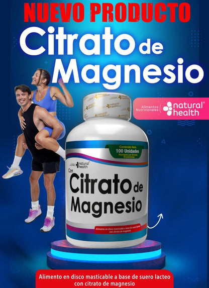 Citrato de magnesio para la salud onix market