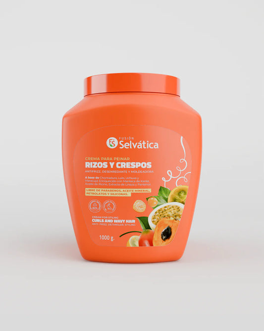 Crema para peinar crespos y rizo Selvática