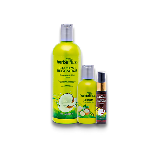 Shampoo y tratamiento, aceite de coco onix