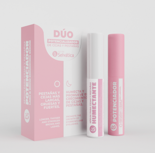 Cejas y pestañas mas largas y gruesas duo