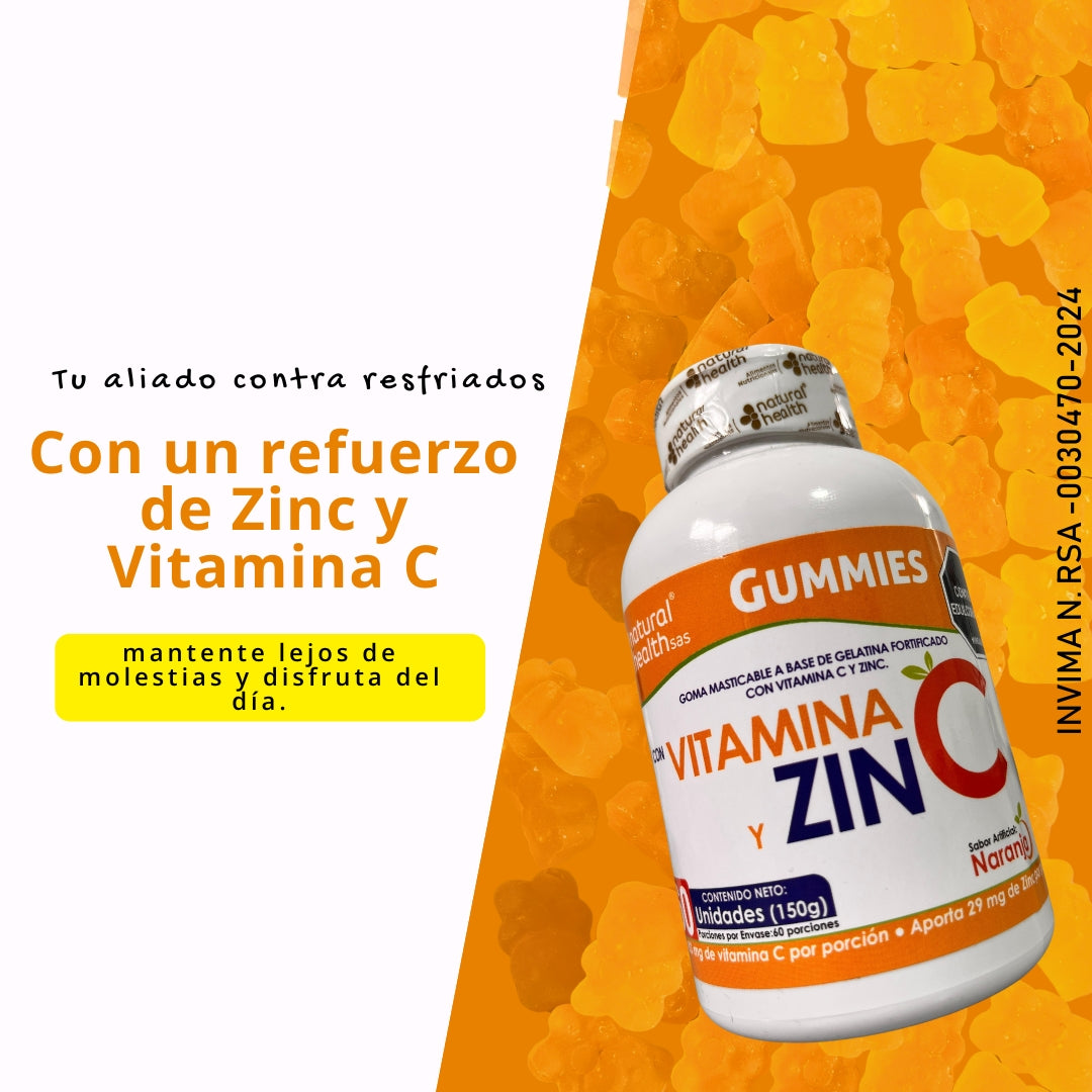 Gomas de vitamina c para niños
