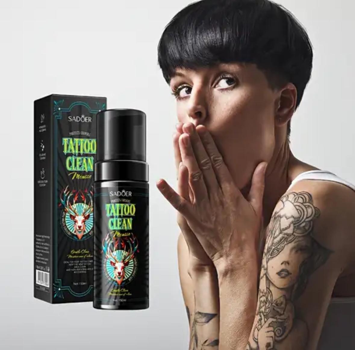 Jabon de limpieza para tatuajes, cuidado de la piel el color 