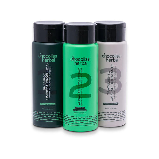 Tratamiento de keratina en 3 pasos para cabello liso y brillante, disponible en Onix Market. Fácil de usar y con resultados profesionales.