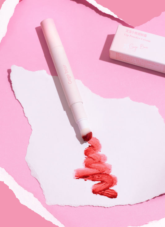 Labial efecto mate en polvo color para los labios onix market