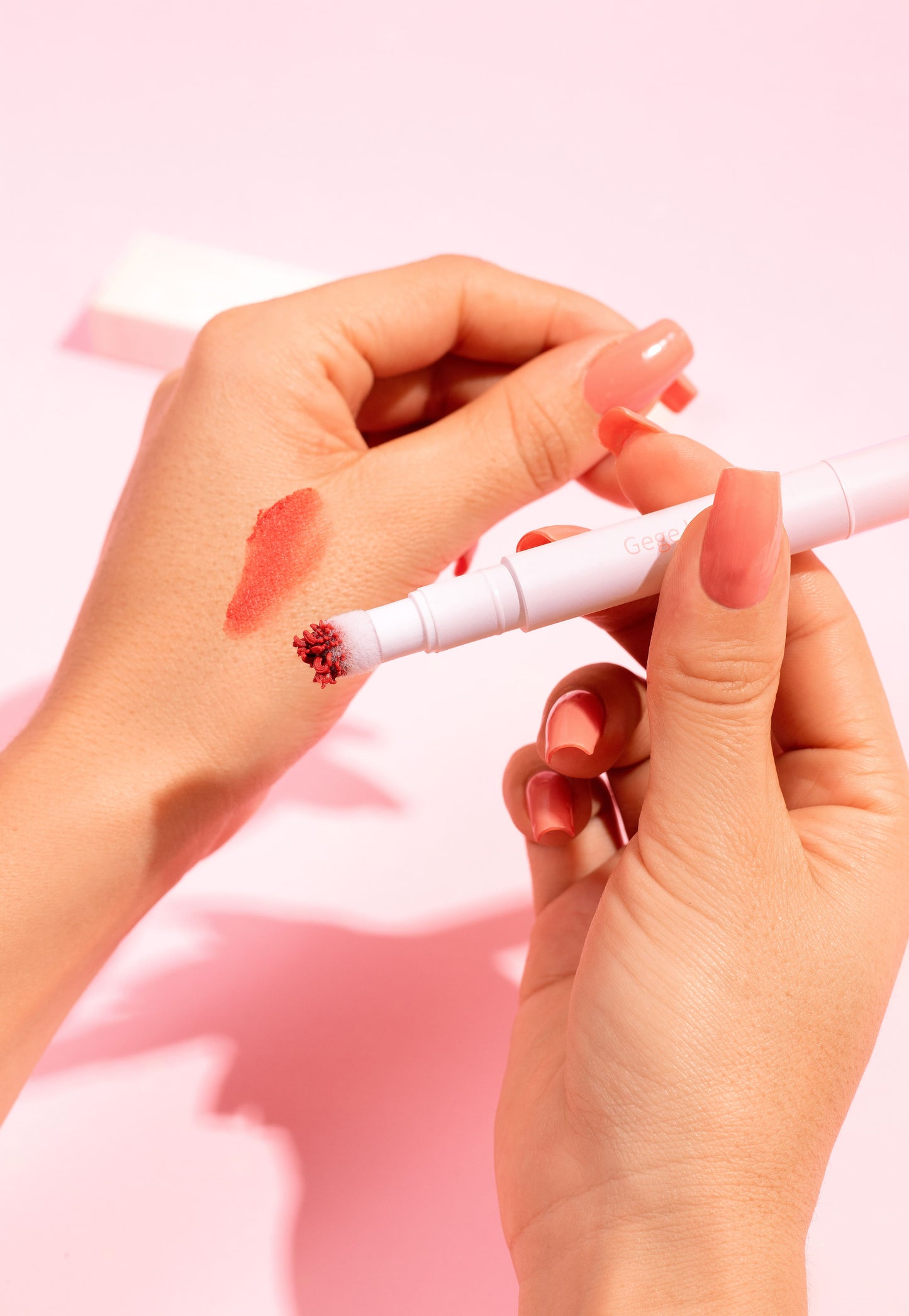 Labial en polvo, color mate en onix market