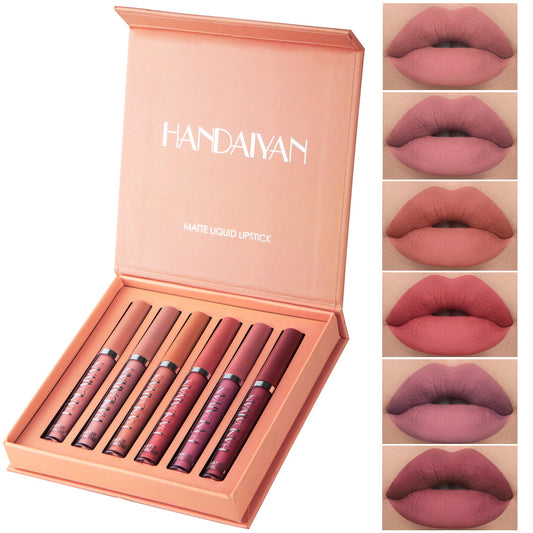 LIP GLOSS MATTE LIQUID LIPSTICK HANDAIYAN (TONOS CLAROS)
