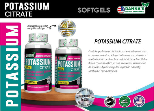 POTASSIUM CITRATE X100 CAP
