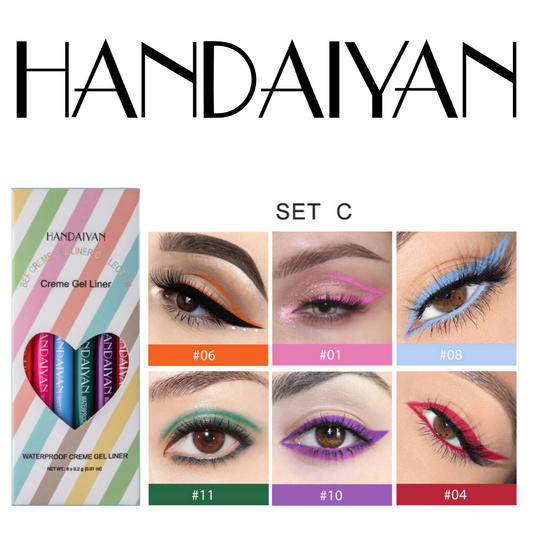 Delineador de colores fantasía promoción de maquillaje en onixmarket