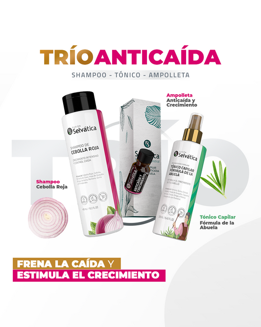 TRIO CAPILAR ANTICAÍDA